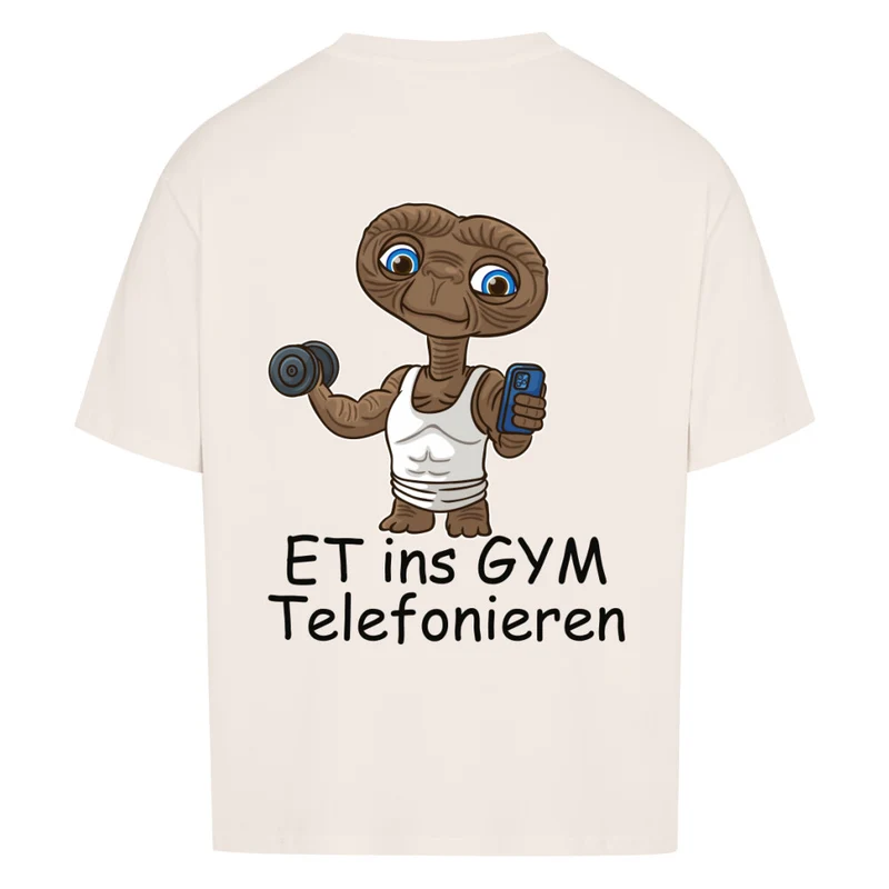 ET - OVERSIZED SHIRT BACKPRINT