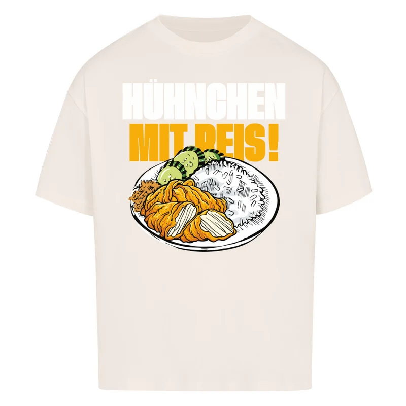 HÜHNCHEN MIT REIS - OVERSIZED SHIRT