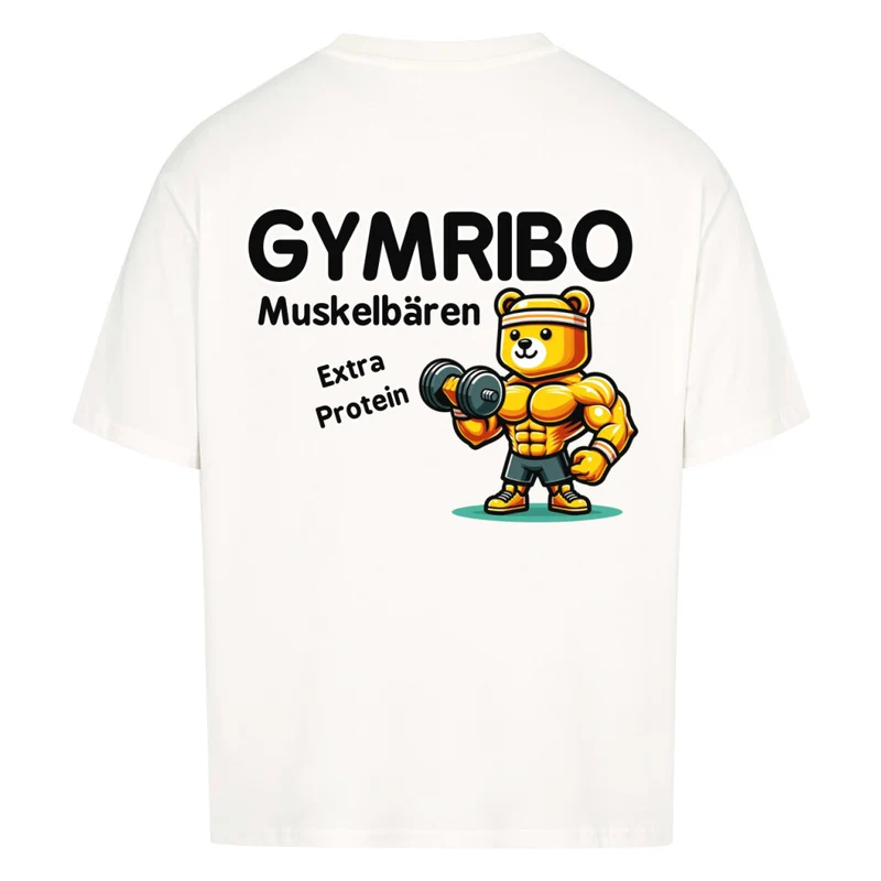 GYMRIBO - OVERSIZED SHIRT BACKPRINT