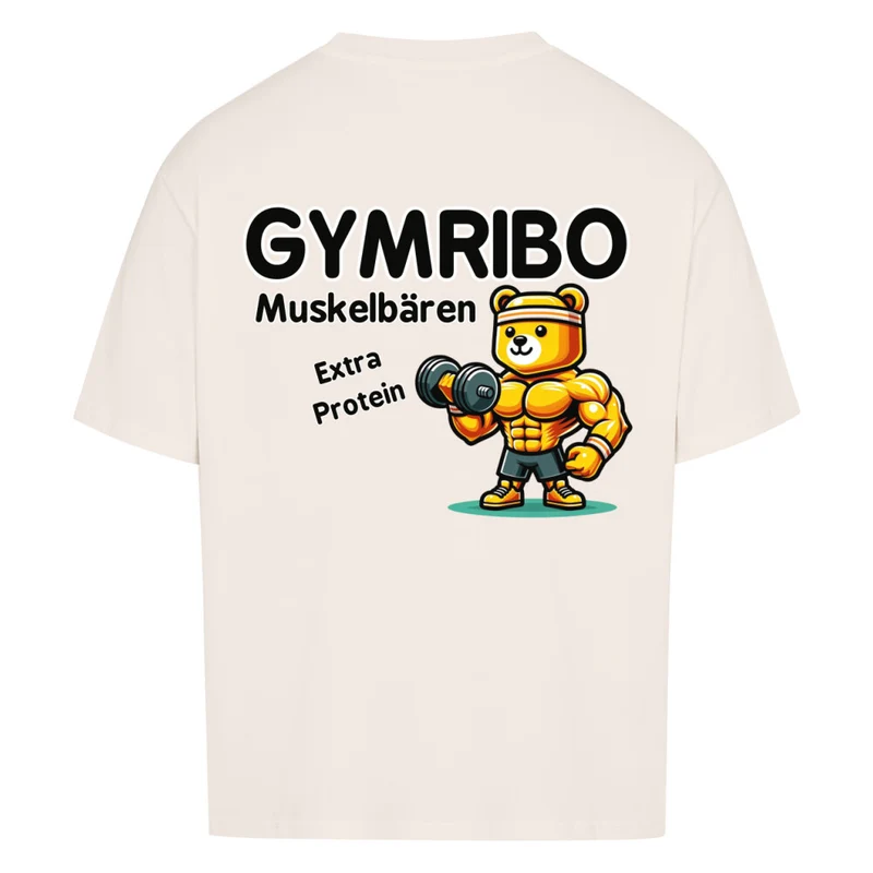 GYMRIBO - OVERSIZED SHIRT BACKPRINT