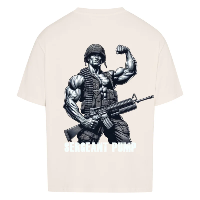 SERGEANT PUMP - OVERSIZED SHIRT BACKPRINT