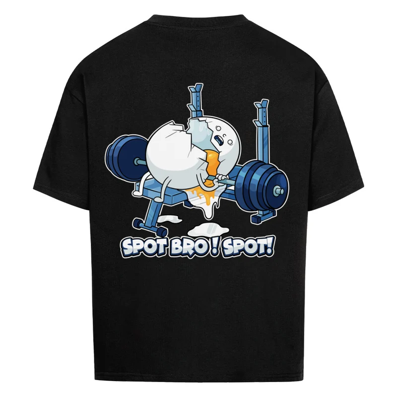 SPOT BRO - OVERSIZED SHIRT BACKPRINT