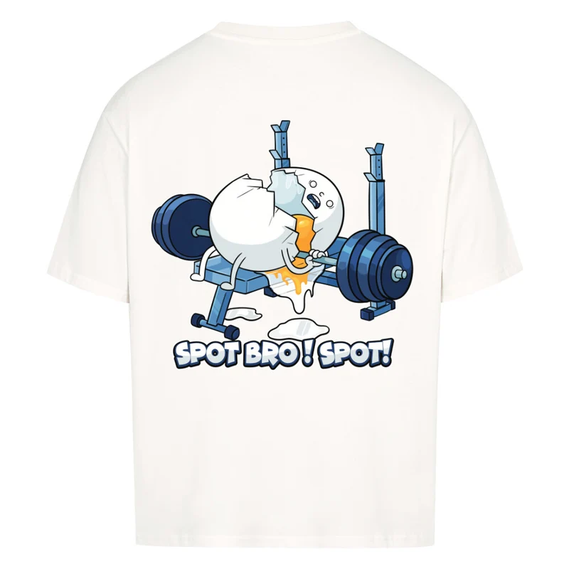 SPOT BRO - OVERSIZED SHIRT BACKPRINT