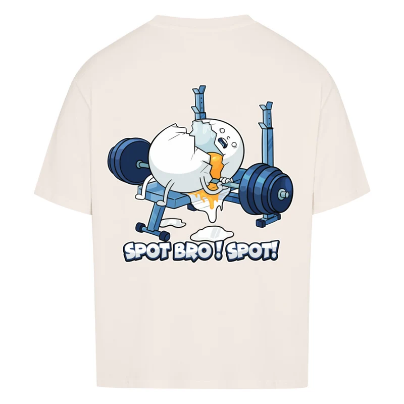 SPOT BRO - OVERSIZED SHIRT BACKPRINT