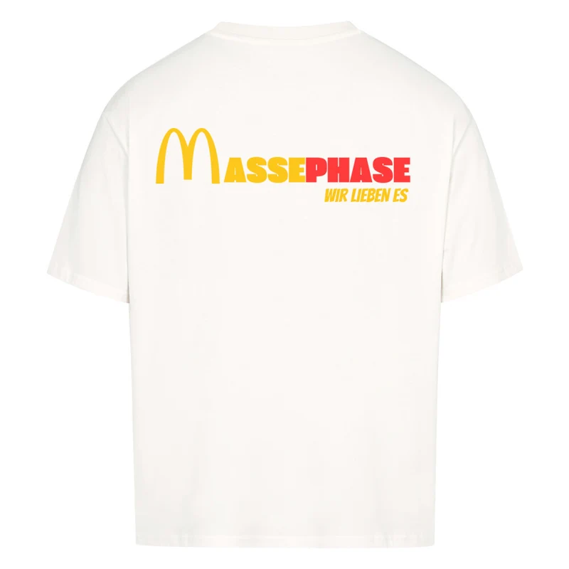 MASSEPHASE - OVERSIZED SHIRT BACKPRINT