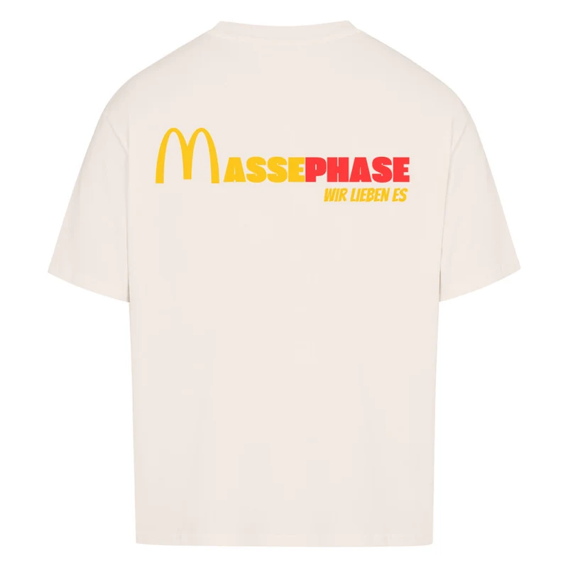 MASSEPHASE - OVERSIZED SHIRT BACKPRINT