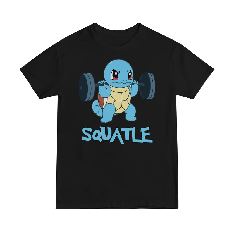 Squatle - Regular Shirt - Frontprint