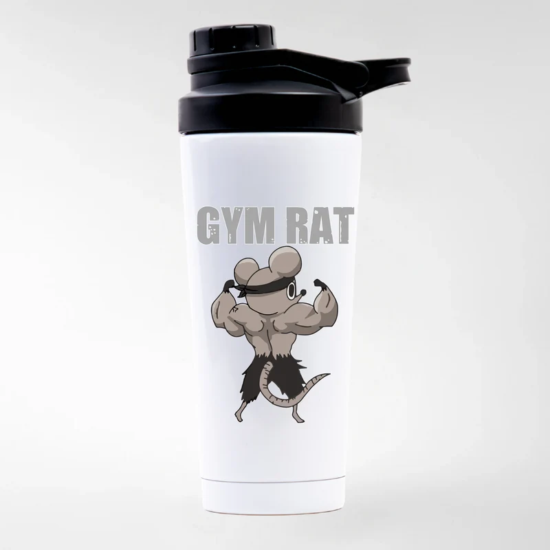 GYM RAT - EDELSTAHL SHAKER