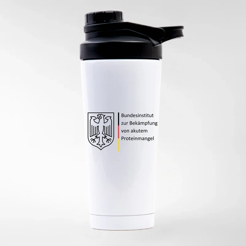 BUNDESINSTITUT PROTEINMANGEL - EDELSTAHL SHAKER