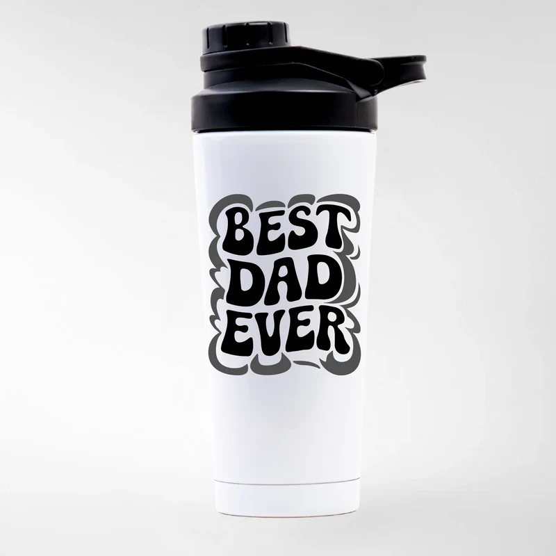 BEST DAD EVER - EDELSTAHL SHAKER