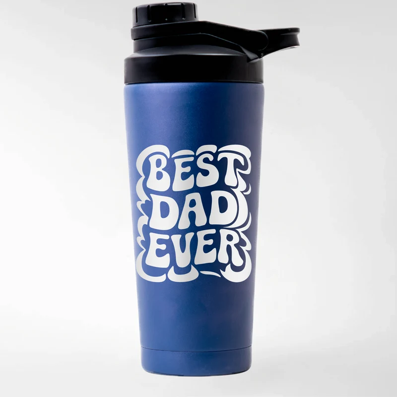 BEST DAD EVER - EDELSTAHL SHAKER
