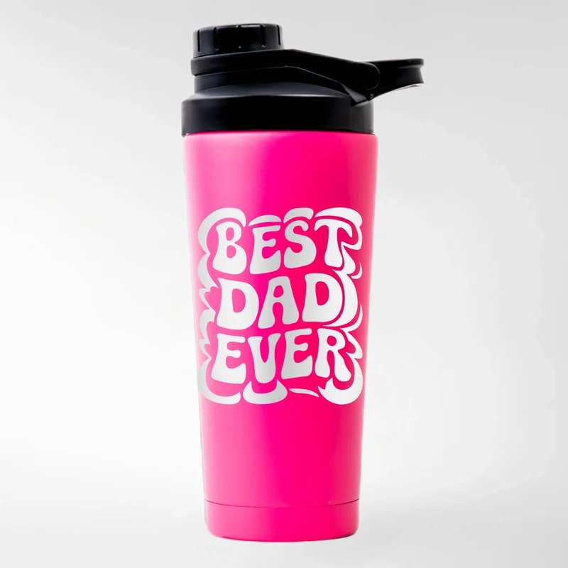 BEST DAD EVER - EDELSTAHL SHAKER