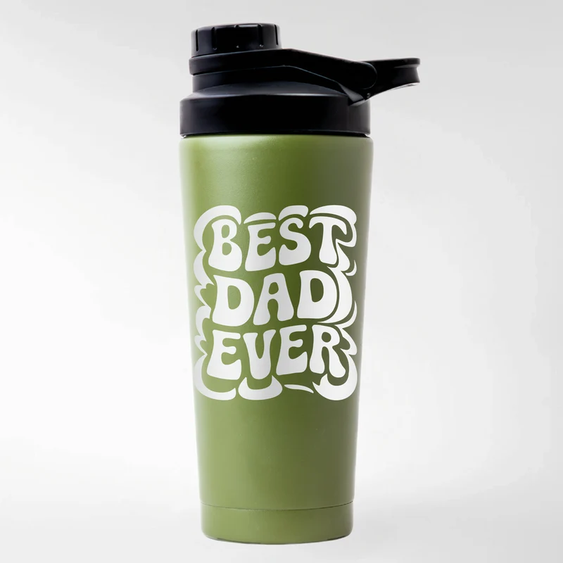 BEST DAD EVER - EDELSTAHL SHAKER