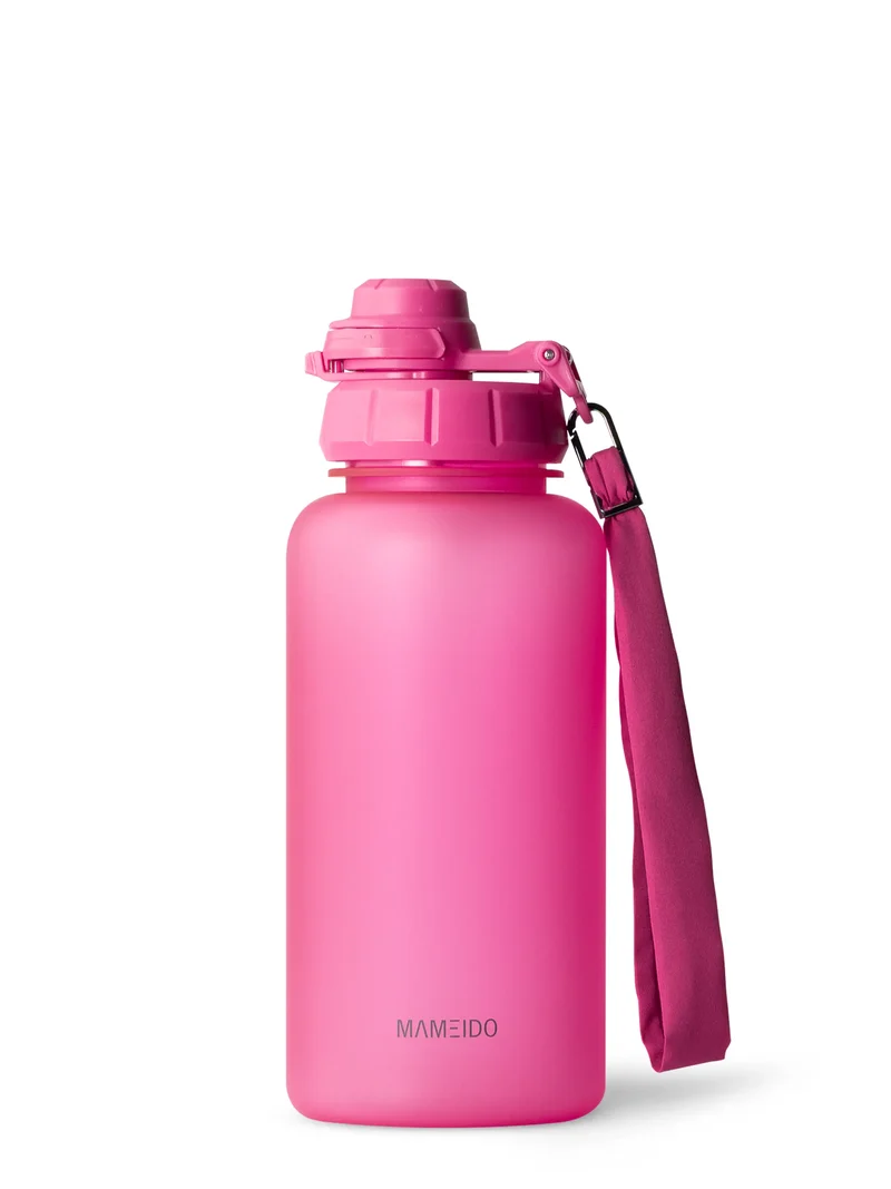 TRINKFLASCHE MIT STROHHALM