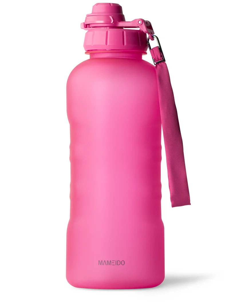 TRINKFLASCHE MIT STROHHALM