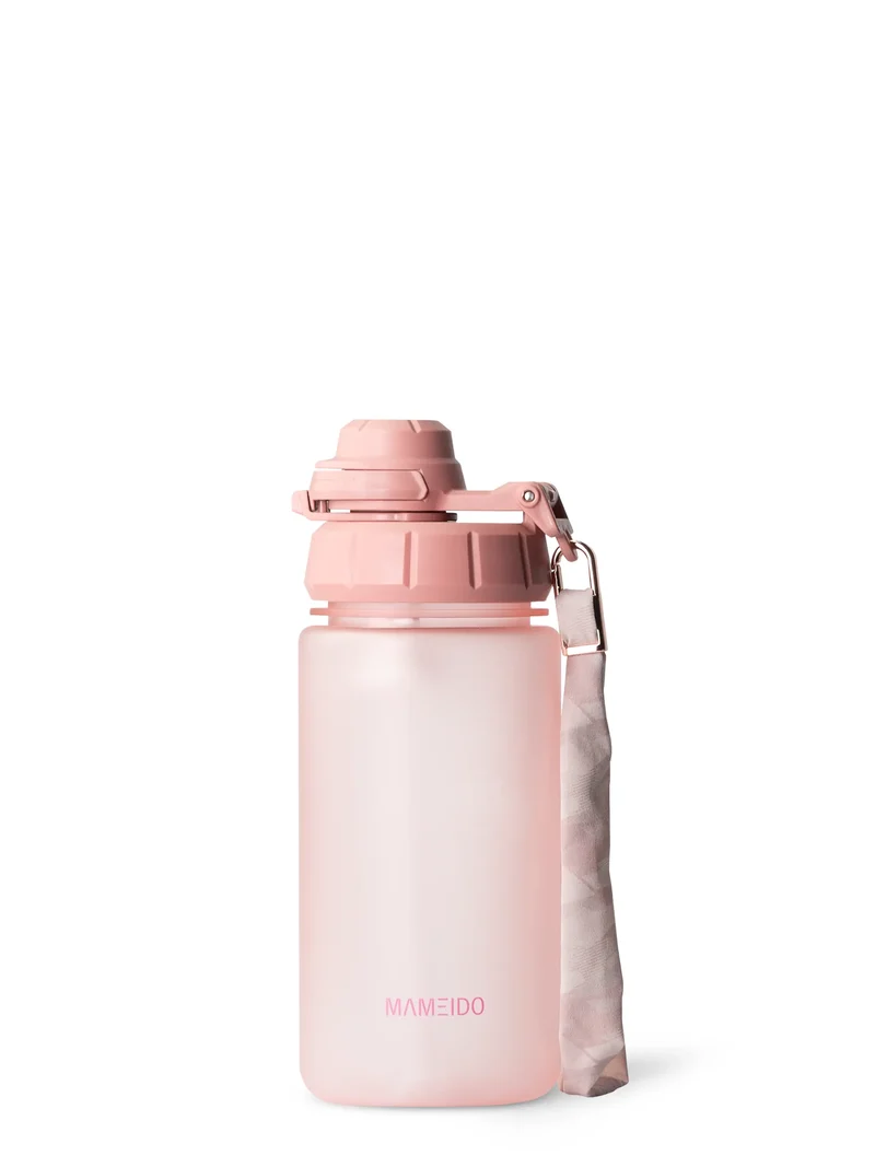 TRINKFLASCHE MIT STROHHALM