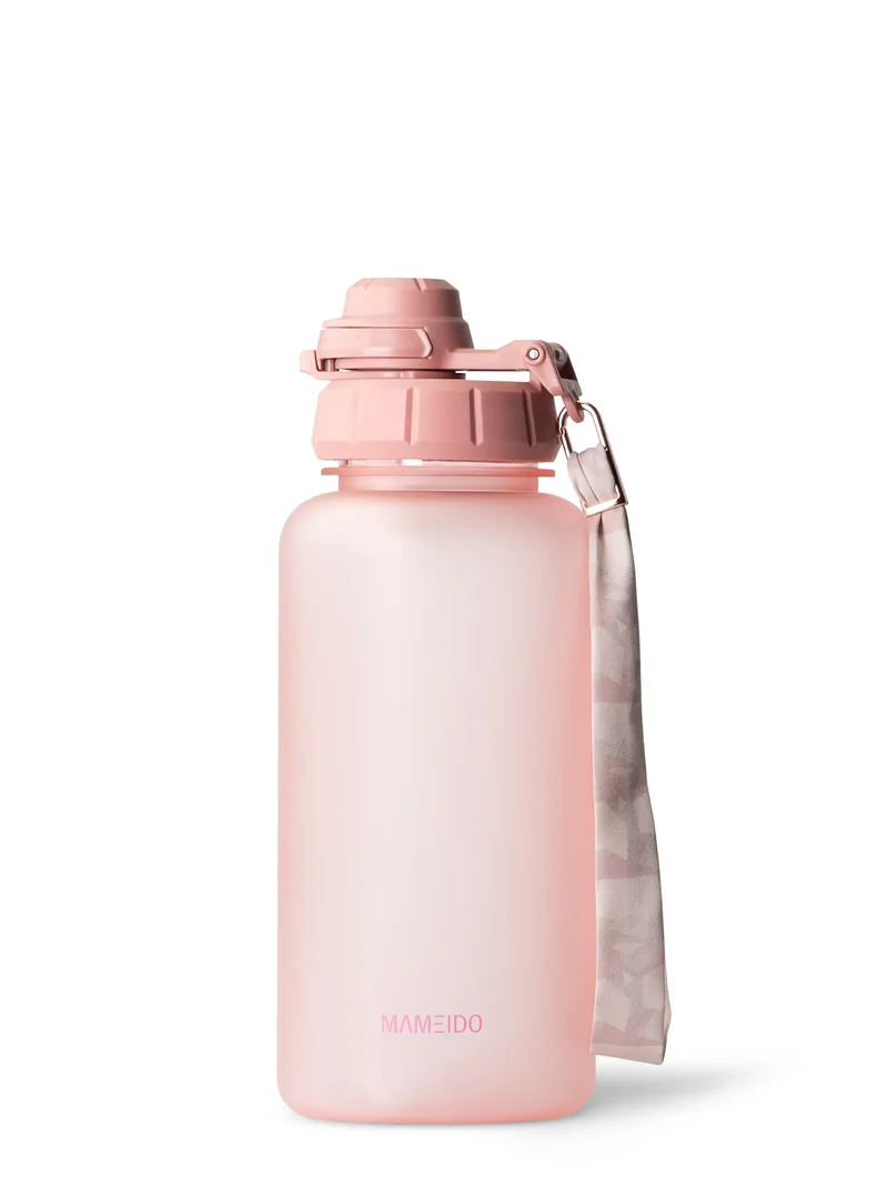 TRINKFLASCHE MIT STROHHALM