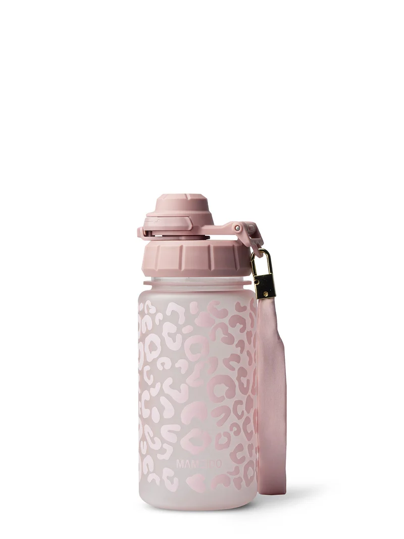 TRINKFLASCHE MIT STROHHALM