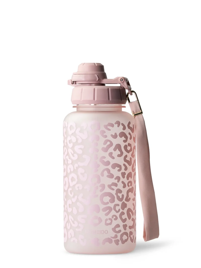 TRINKFLASCHE MIT STROHHALM