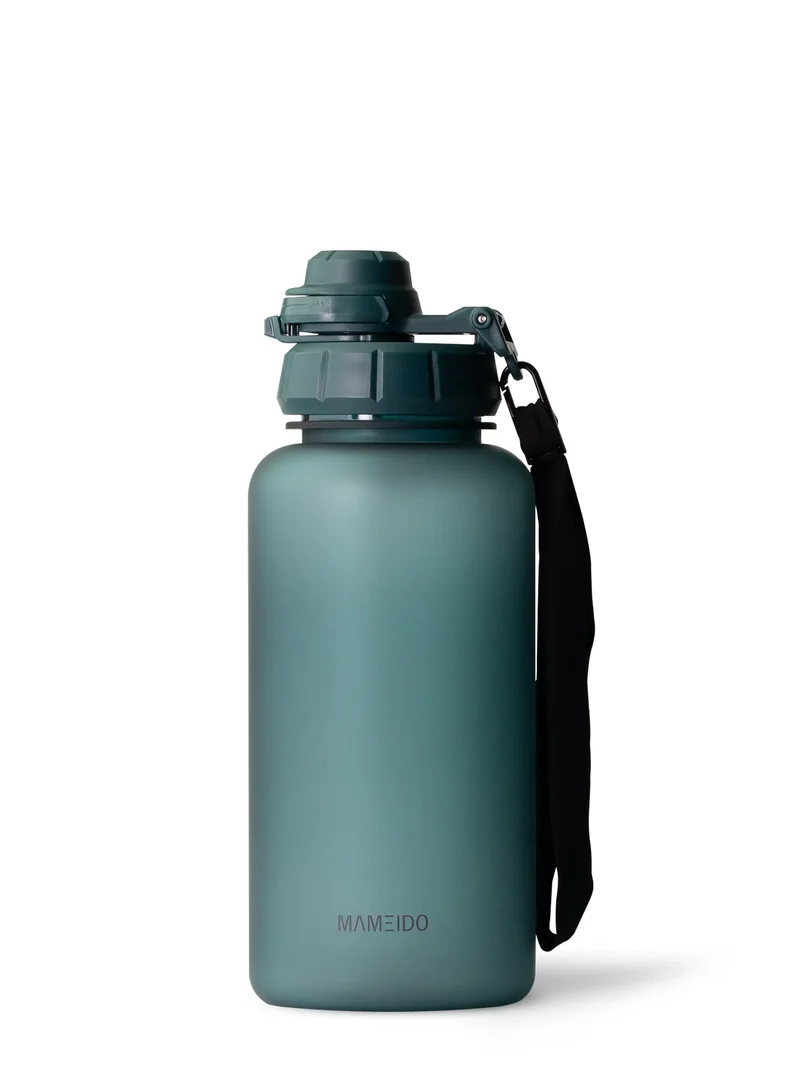 TRINKFLASCHE MIT STROHHALM
