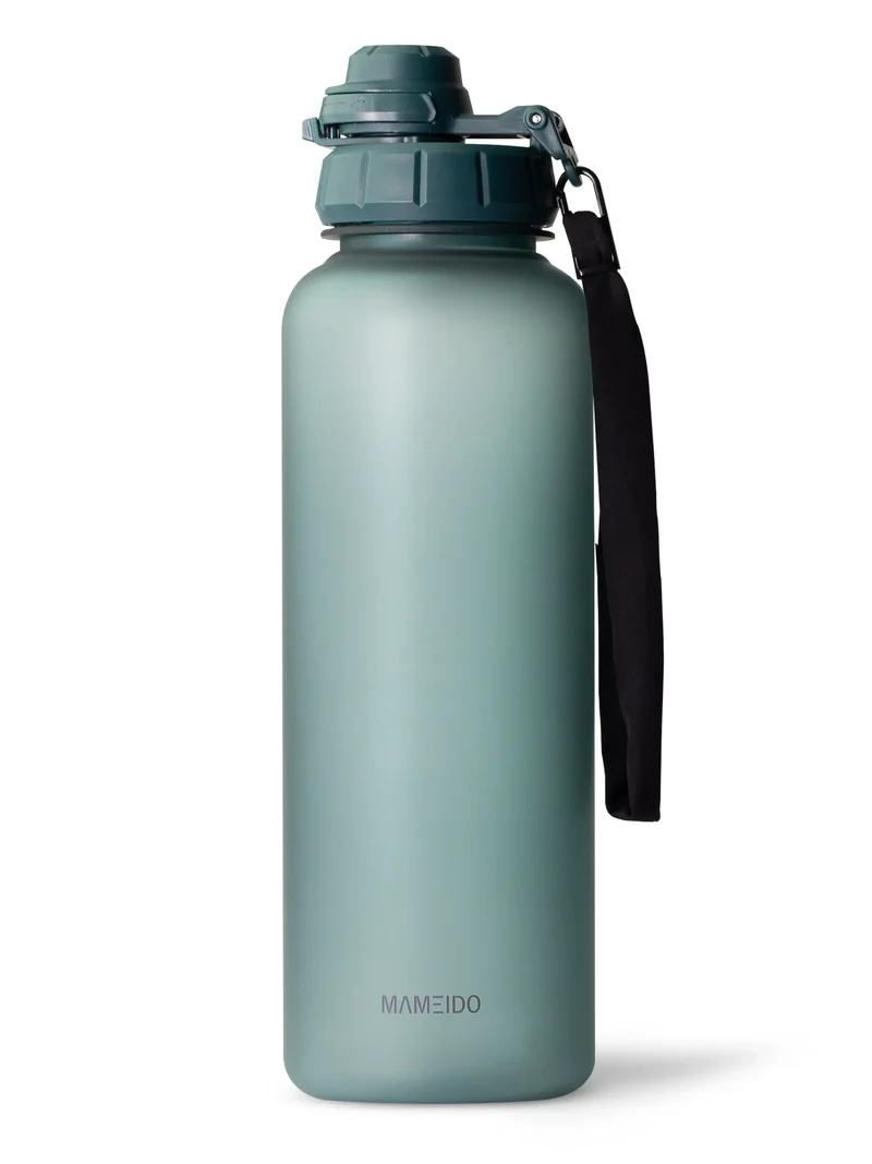 TRINKFLASCHE MIT STROHHALM
