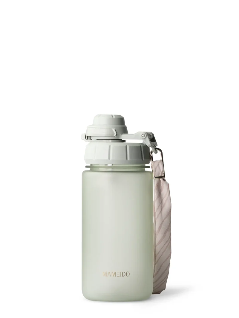TRINKFLASCHE MIT STROHHALM