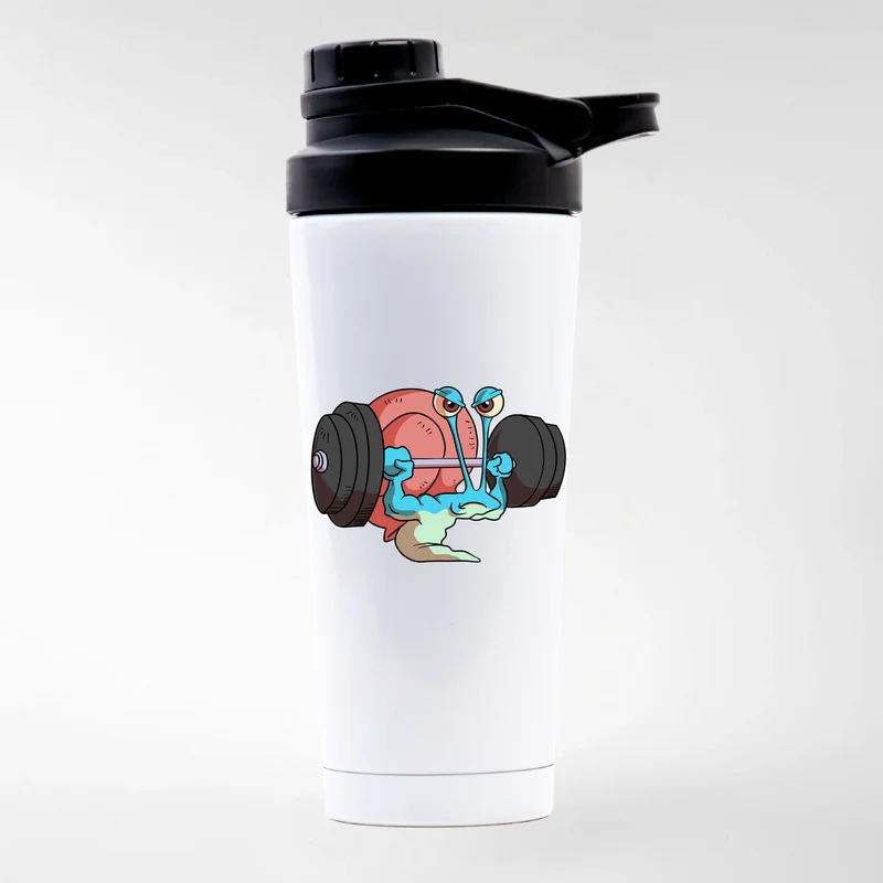 GYM SCHNECKE - EDELSTAHL SHAKER