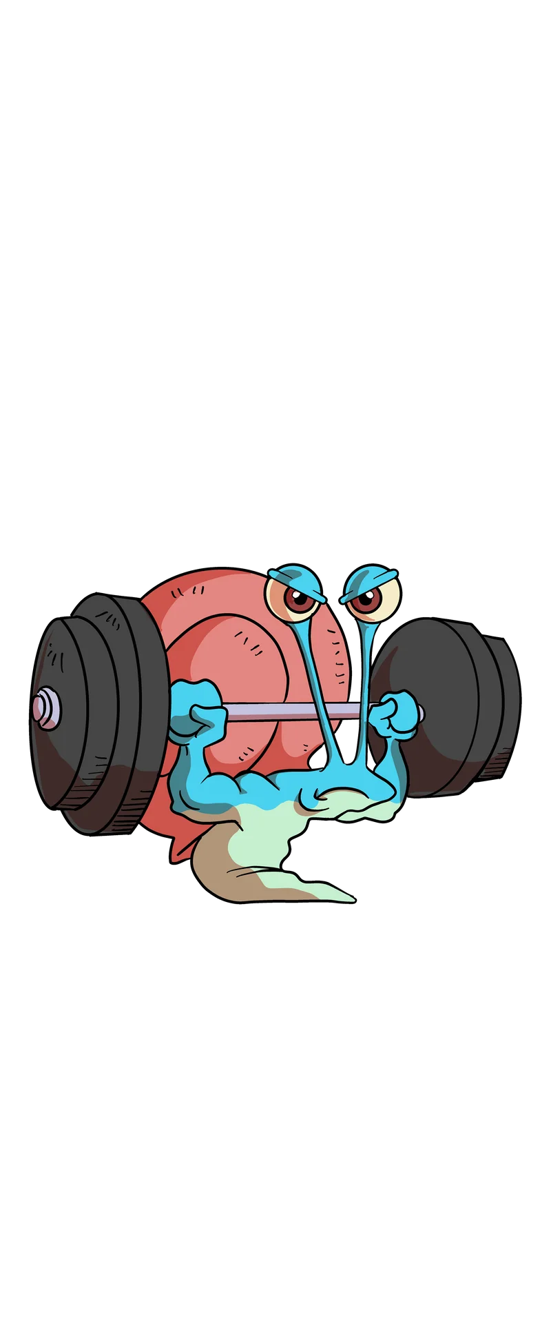 GYM SCHNECKE - EDELSTAHL SHAKER