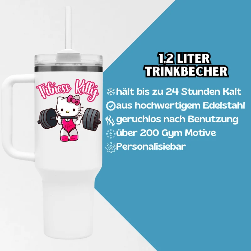FITNESS KITTY - THERMO CUP