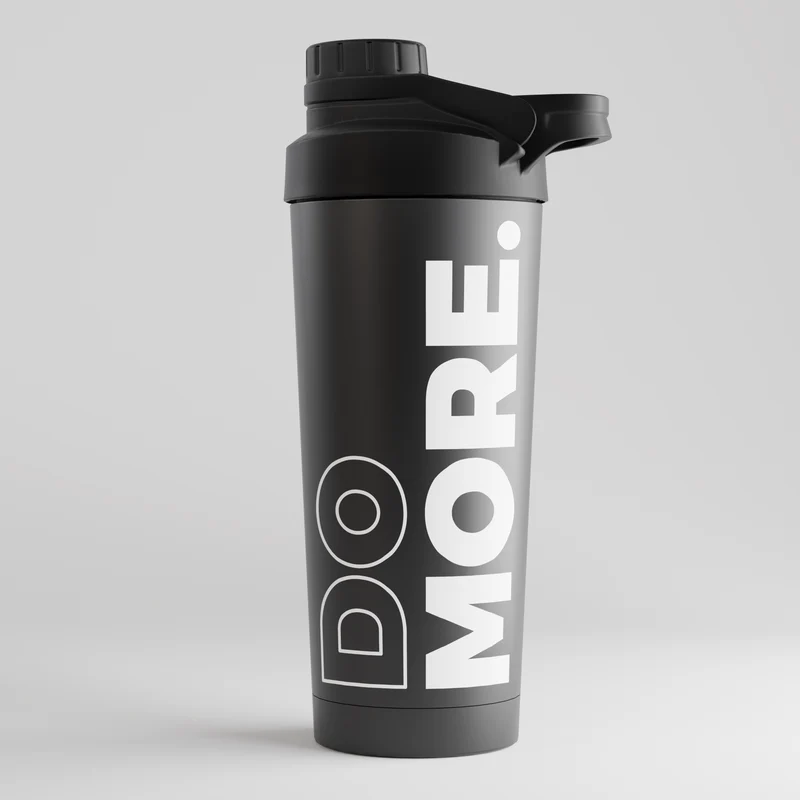 DO MORE - EDELSTAHL SHAKER