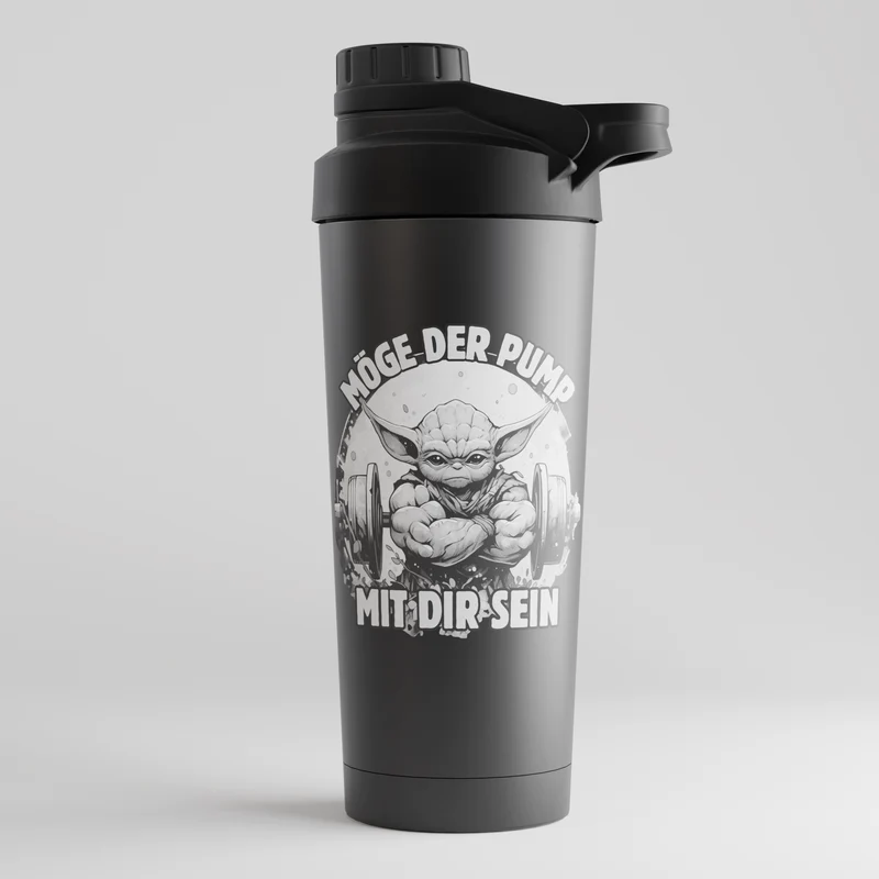 MÖGE DER PUMP - EDELSTAHL SHAKER