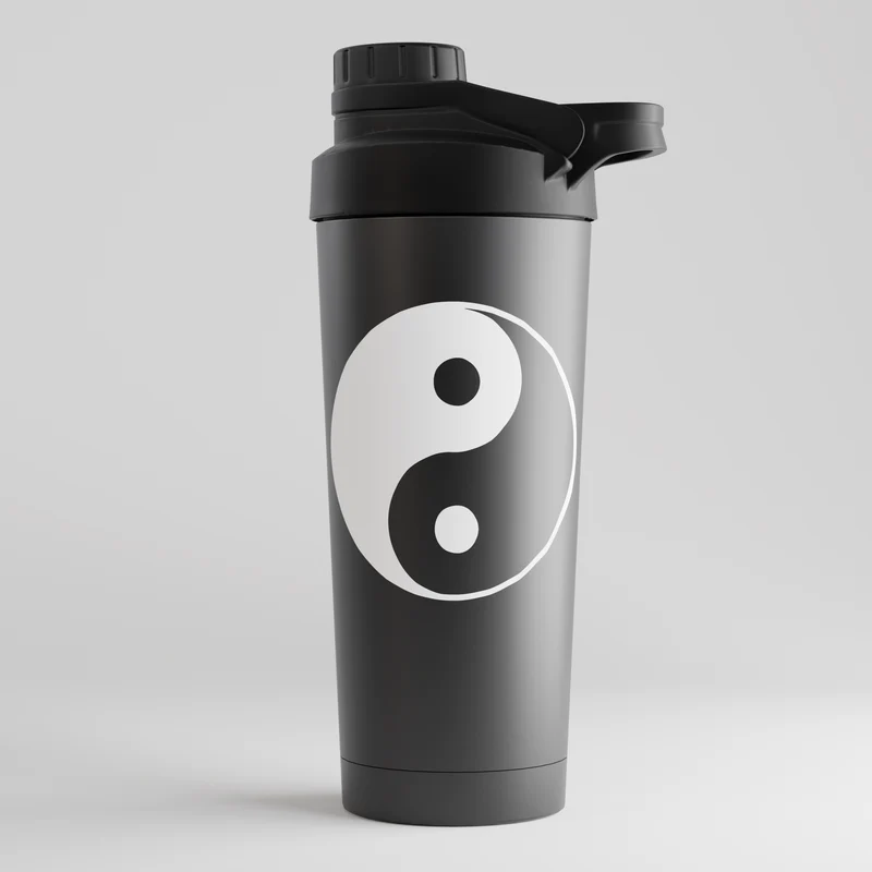 YING & YANG - EDELSTAHL SHAKER