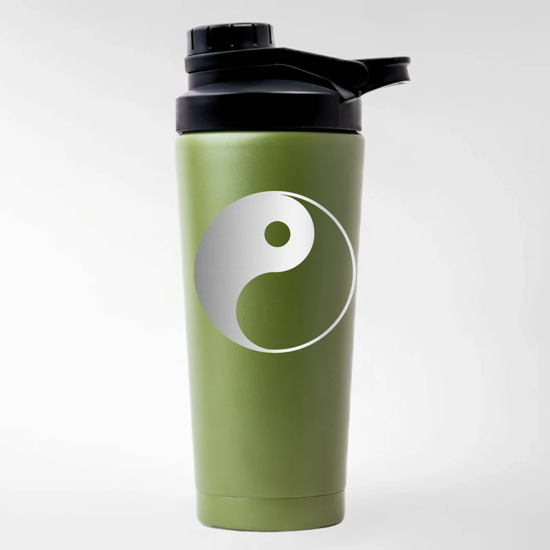 YING & YANG - EDELSTAHL SHAKER