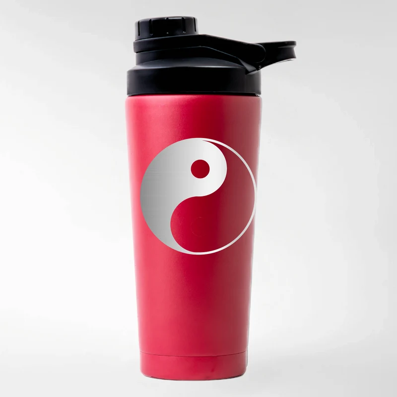 YING & YANG - EDELSTAHL SHAKER