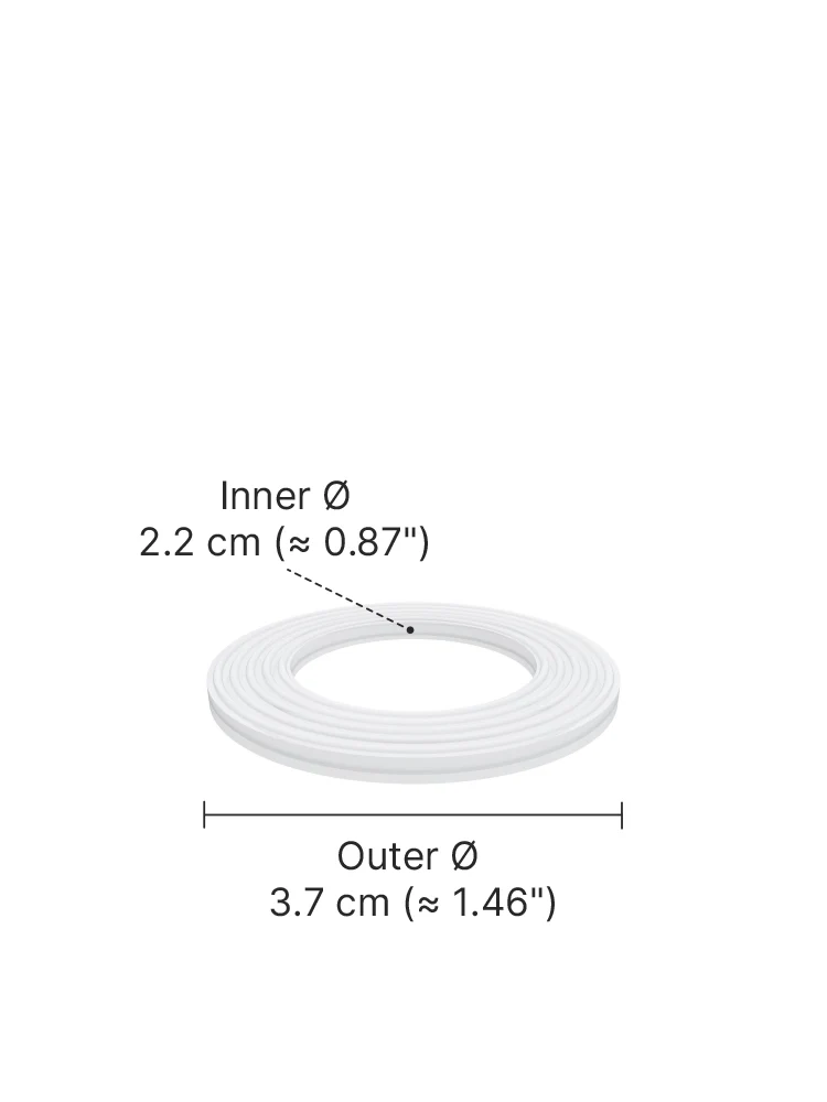 Ersatz-Dichtringe – Ø 3.7 cm | 6 Stück