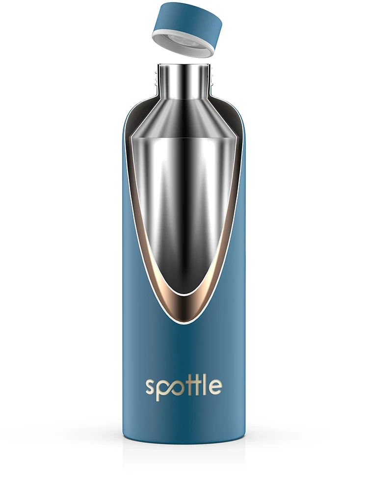 Thermos- Trinkflasche aus Edelstahl – 1 Liter
