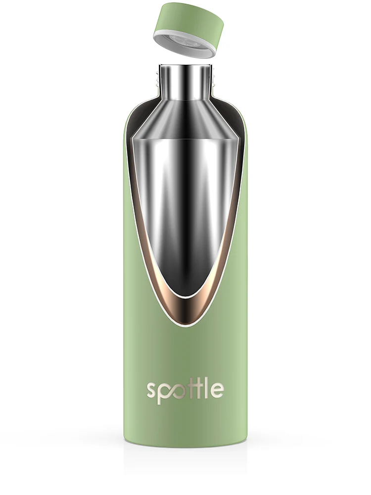 Thermos- Trinkflasche aus Edelstahl – 1 Liter