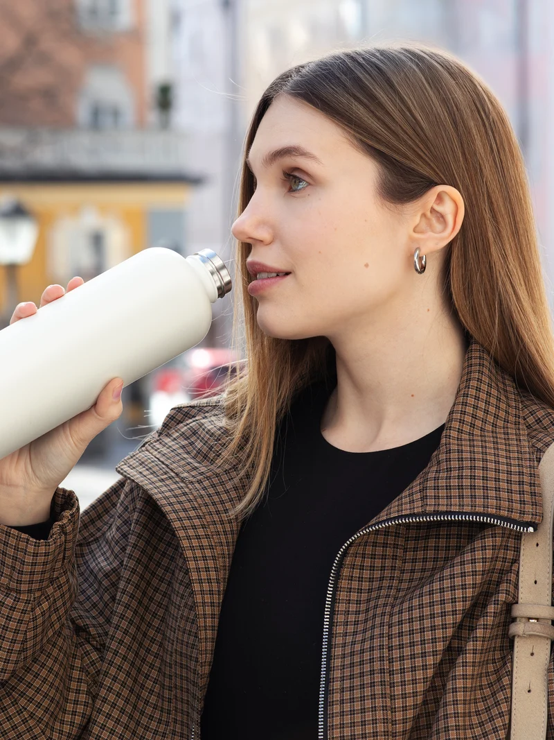 Thermos- Trinkflasche aus Edelstahl – 750 ml