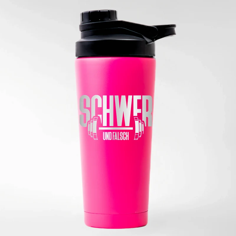 SCHWER UND FALSCH - EDELSTAHL SHAKER