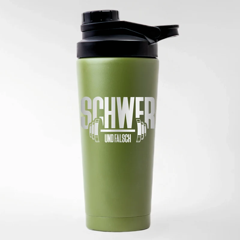 SCHWER UND FALSCH - EDELSTAHL SHAKER
