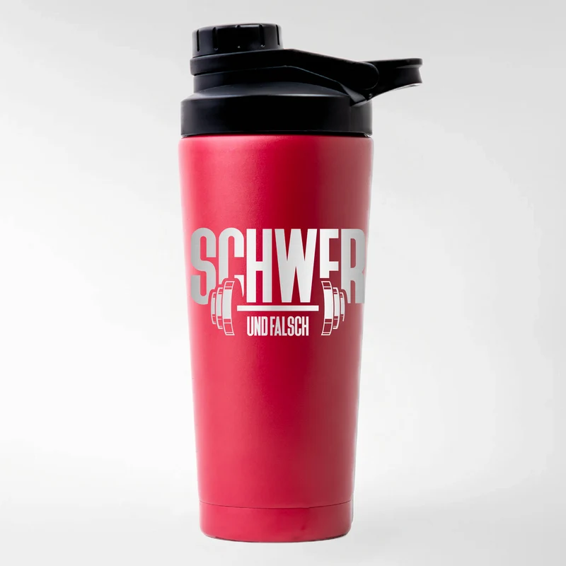 SCHWER UND FALSCH - EDELSTAHL SHAKER