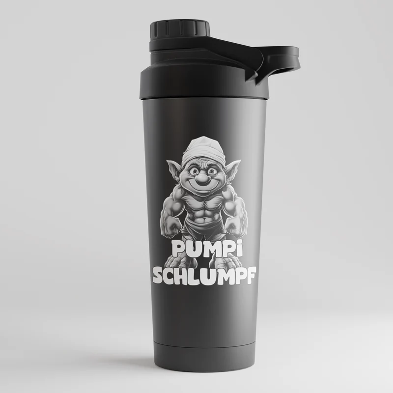 PUMPI SCHLUMPF - EDELSTAHL SHAKER
