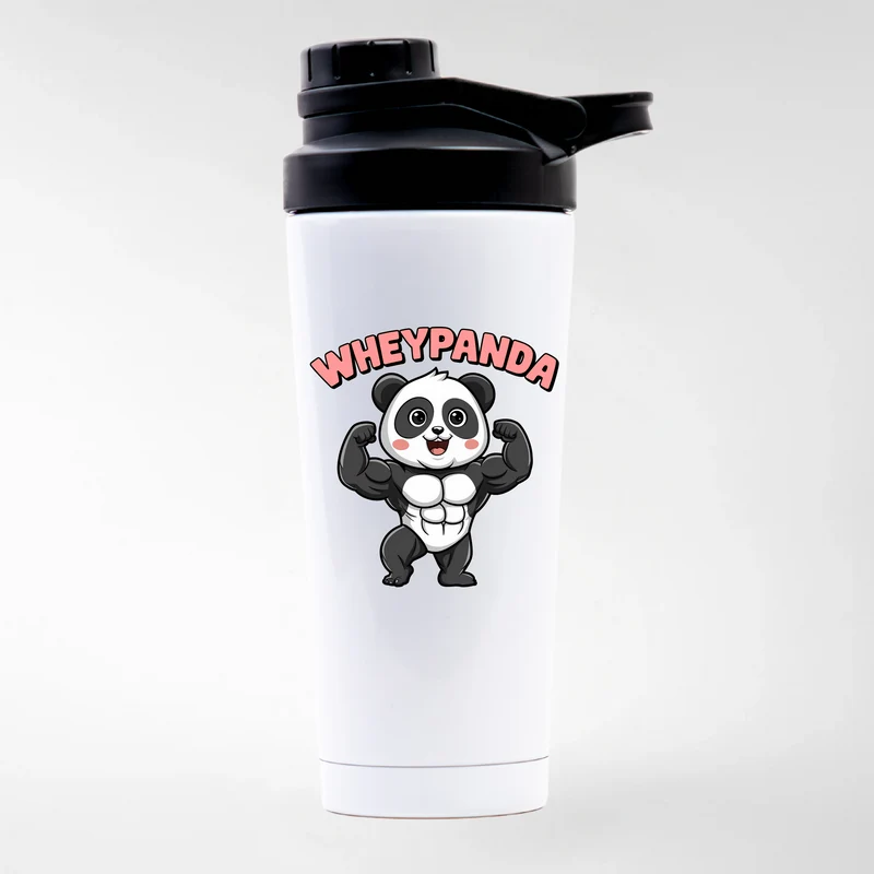 WHEYPANDA - EDELSTAHL SHAKER