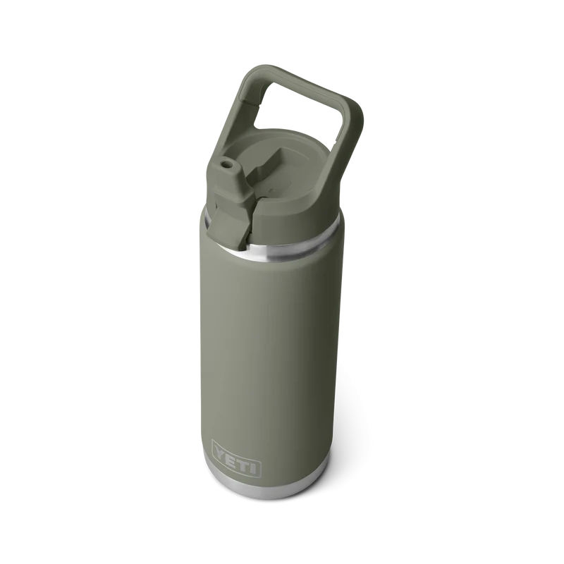 RAMBLER 26 OZ C STRAW BOTTLE Flasche PAMPA GREEN