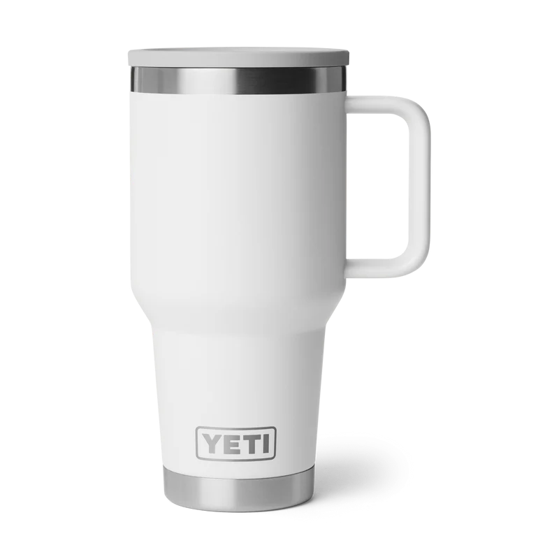 RAMBLER 30 OZ TRAVEL MUG 2.0 Reisebecher WHITE
