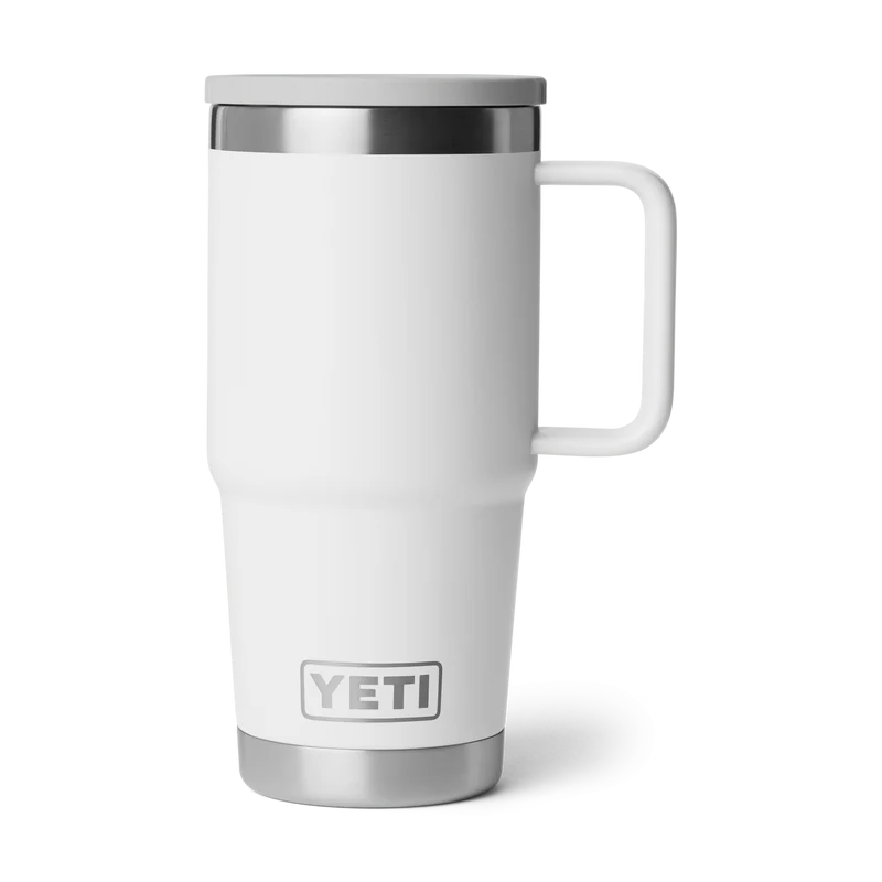 RAMBLER 20 OZ TRAVEL MUG 2.0 Reisebecher WHITE