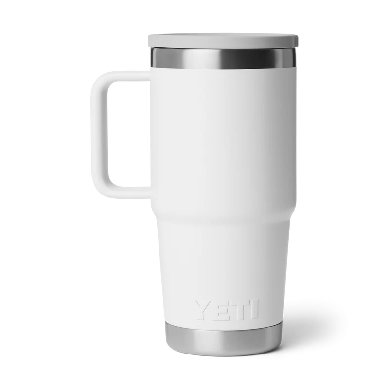 RAMBLER 20 OZ TRAVEL MUG 2.0 Reisebecher WHITE