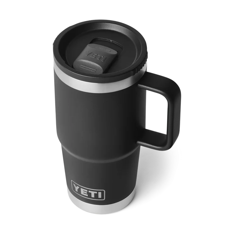 RAMBLER 20 OZ TRAVEL MUG 2.0 Reisebecher BLACK