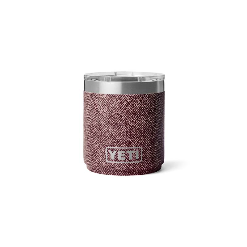 RAMBLER 10 OZ CL LOWBALL stapelbar mit Keramikbeschichtung RIVERHEAD RED