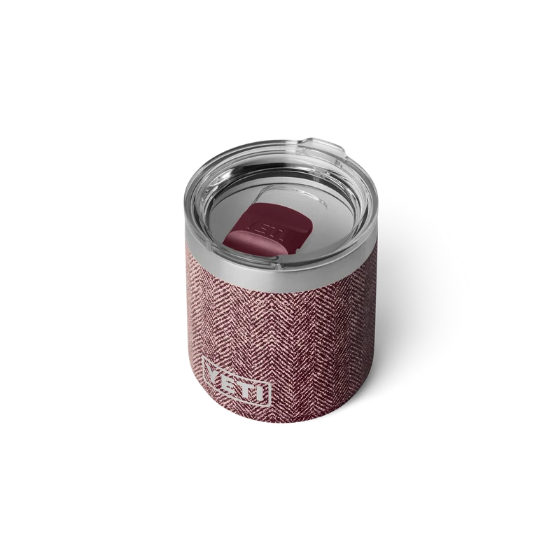 RAMBLER 10 OZ CL LOWBALL stapelbar mit Keramikbeschichtung RIVERHEAD RED